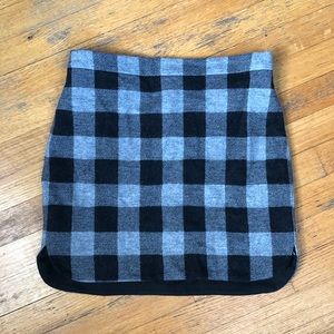 Madewell Wool Mini Skirt